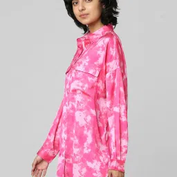 Only Pink Printed Shirt image 3