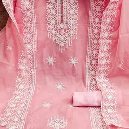 SAINOOR Embroidered Unstitched Dress Material image 1