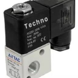 Techno 6.35 mm (1/4 inch) 3/2 Way 220 V AC Direct ACting Solenoid Valve 3V1-08-picture-15