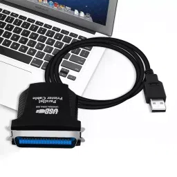 LOTA USB to 36-Pin Parallel Printer Cable Adapter Black 1 m for Printer & Scanner, MST-941-LT image 4