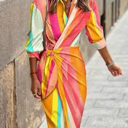 StyleCast Print Maxi Dress-image-2