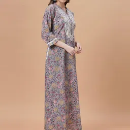 SANAA Printed Maxi Nightdress image 3