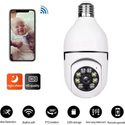 OSM 1080P WIFI Ip Light Ptz Bulb CCTV Hd Camera Wireless Home Security IR Cam Security Camera-picture-14