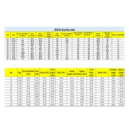 READIPRINT Three Fourth Sleeves Lace Detailed Floral Printed Ethnic Kurta With Pant - Navy Blue image 2