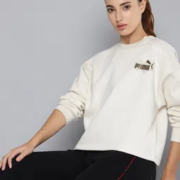 Puma CLASS ACT Brand Logo Printed Relaxed Fit  Sweatshirt image 1