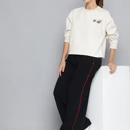 Puma CLASS ACT Brand Logo Printed Relaxed Fit  Sweatshirt image 5