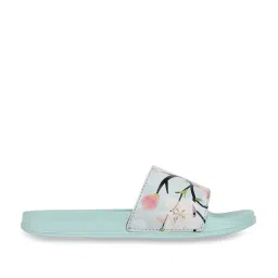 Elle Women's Pista Green Slides image 1