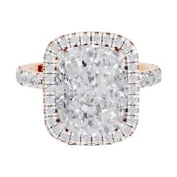 Sparkles Lab Grown Diamond 14k (585) Rose Gold Ring for Women-picture-37