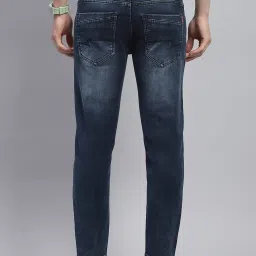 Monte Carlo Dark Blue Cotton Regular Fit Jeans image 2