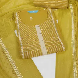 KAMI KUBI Printed Pure Cotton Unstitched Dress Material-picture-27