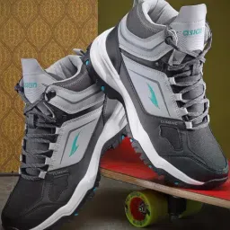 Asian Men's Grey Outdoor Shoes-image-36