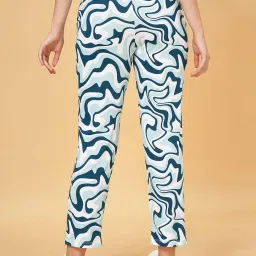 Dreamz by Pantaloons Blue Cotton Printed Pyjamas image 2