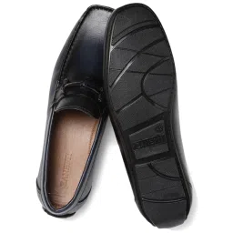 ZZANETTI Men's Navy Casual Loafers image 5