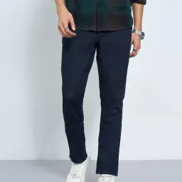 Sf Jeans By Pantaloons Navy Slim Fit Jeans image 4