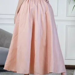 NEUDIS Peach Maxi Skirt image 2