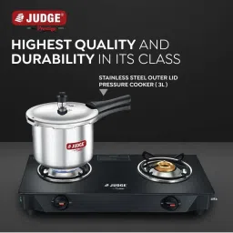 Judge by Prestige Classic ACE Outer Lid Stainless Steel 3L Pressure Cooker image 2
