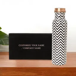 INTERNATIONAL GIFT Multicoloured Single Copper Solid Water Bottle-image-69