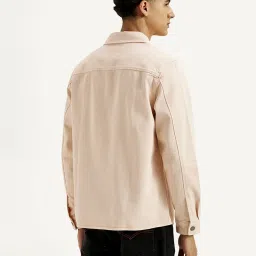 Levi's Peach Cotton Regular Fit Jacket image 2