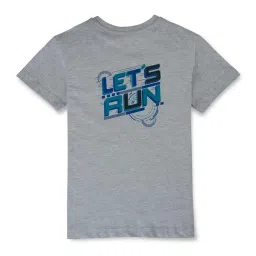 Gini & Jony Kids Grey Cotton Printed T-Shirt image 2