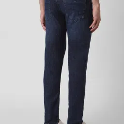 Peter England Navy Skinny Fit Jeans image 2
