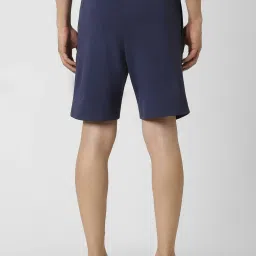 Van Heusen Navy Regular Fit Shorts image 2