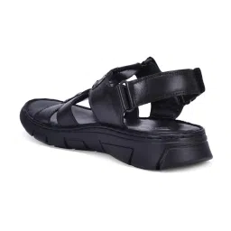 woodland Woods Men's Black Floater Sandals image 5