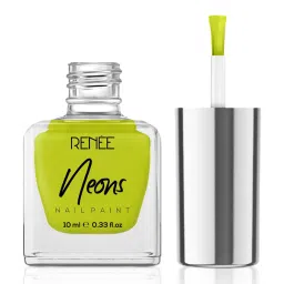 RENEE Neons Nail Paint Yellow Beam - 10 ml image 2