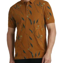 Simon Carter London Brown Slim Fit Polo T-Shirt-picture-47