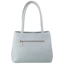 Mochi Light Blue Textured Medium Handbag image 3