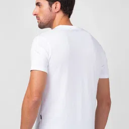 Kenneth Cole White Slim Fit Crew T-Shirt image 2