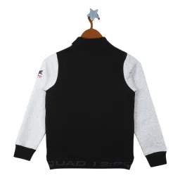 Monte Carlo Kids Grey & White Printed Sweatshirt image 2