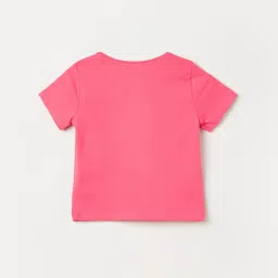 Juniors by Lifestyle Baby Girls Pink T-Shirt image 2