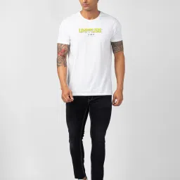 Spykar Carbon Black Cotton Super Slim Fit Jeans image 5