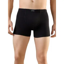Park Avenue Black Pure Cotton Regular Fit Solid Trunks (Pack of 2)-picture-48