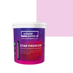 ADMIRE PAINTS STAR PREMIUM Exterior Acrylic Emulsion 10 L Capacity Candy Floss-picture-42