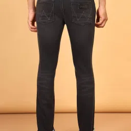Wrangler Washed Black Slim Fit Jeans image 2