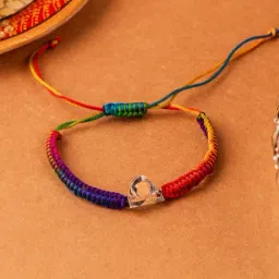 kicky & perky kicky and Perky 925 Sterling Silver Libra Rakhi-picture-13