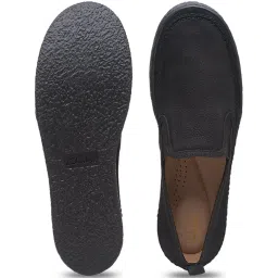 Clarks Women's Barleigh Slip Black Loafers image 4