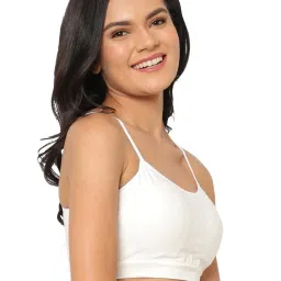 N-Gal White Padded Bralette image 4