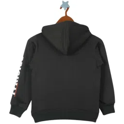 Monte Carlo Kids Dark Olive Printed Hoodie image 2