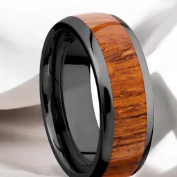 The Roadster Lifestyle Co. Men Stainless Steel Broad Band Ring-picture-14