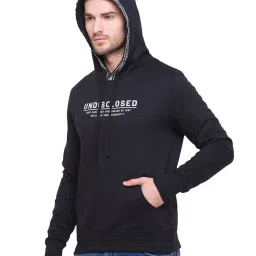 Globus Black Printed Hooded Sweatshirt image 3