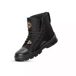 Kalibar Steel Toe Trekking Shoes PU Sole UK 9 Black image 1