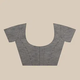 Kalakari India Black Woven Saree Without Blouse Piece image 3