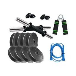 Triumph Black & Blue Combo Home Gym Set (20kg) image 1
