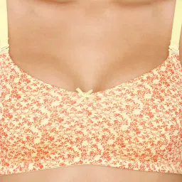 Rosaline by Zivame Yellow Non Wired Non Padded T-Shirt Bra image 4