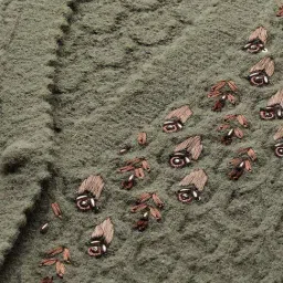 Apsley Olive Regular Fit Embroidered Cardigan image 5