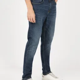 Lee Distress Blue Comfort Fit Jeans image 4