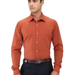 Raymond Orange Slim Fit Shirt-picture-44