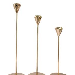 Tayhaa Gold Others Abstract Candle Holder-picture-36